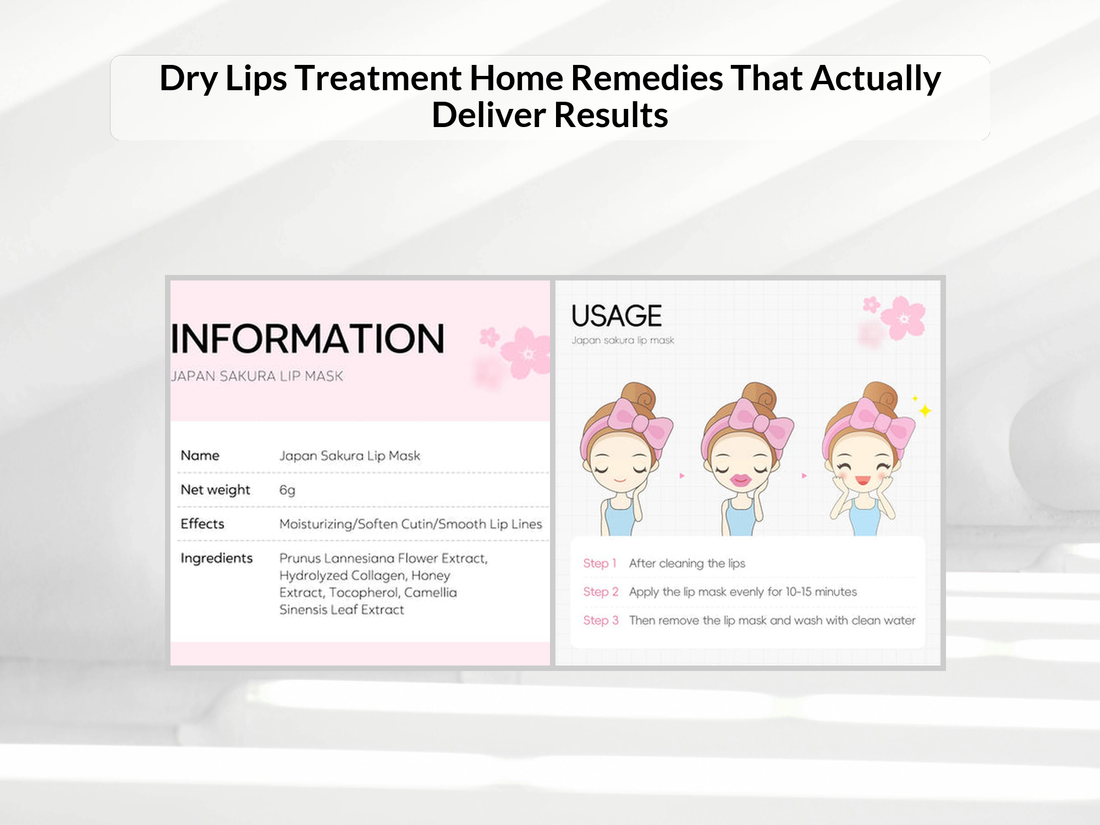 Dry Lips Treatment Home Remedies That Actually Deliver Results