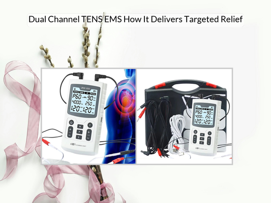 Dual Channel TENS EMS How It Delivers Targeted Relief