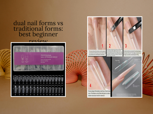 dual nail forms vs traditional forms: best beginner review