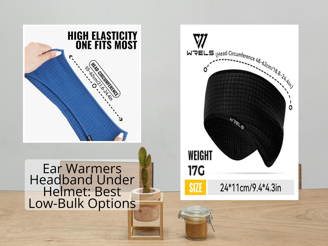 Ear Warmers Headband Under Helmet: Best Low-Bulk Options