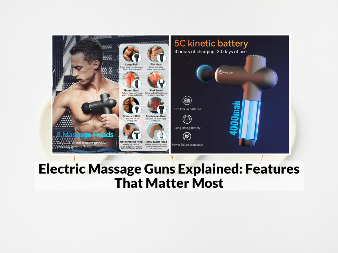 Electric Massage Guns Explained: Features That Matter Most