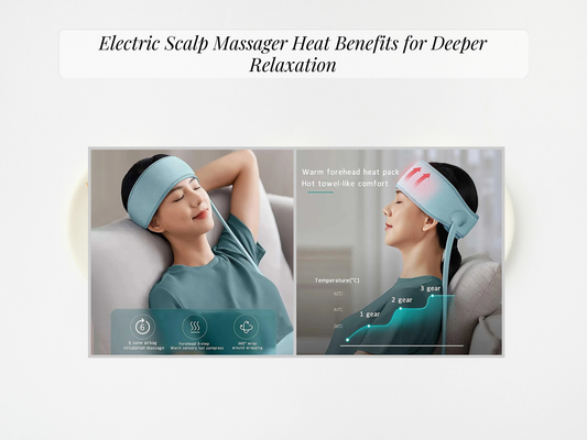 Electric Scalp Massager Heat Benefits for Deeper Relaxation