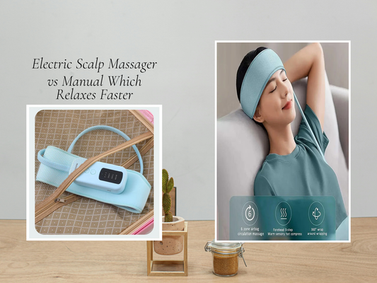 Electric Scalp Massager vs Manual Which Relaxes Faster