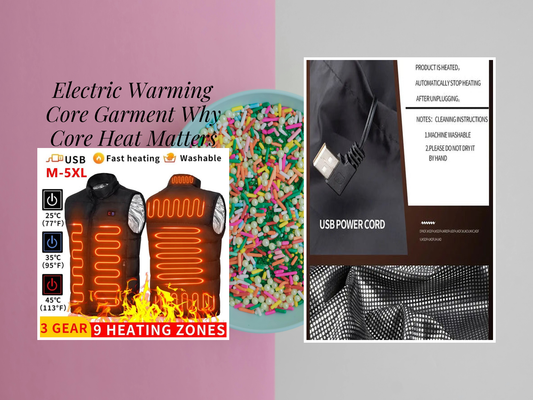 Electric Warming Core Garment Why Core Heat Matters
