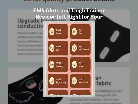 EMS Glute and Thigh Trainer Review: Is It Right for Your Shape?