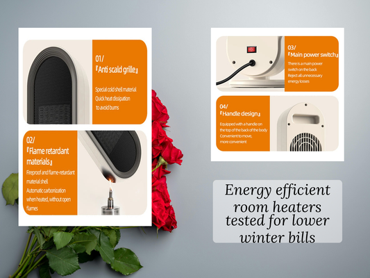 Energy efficient room heaters tested for lower winter bills