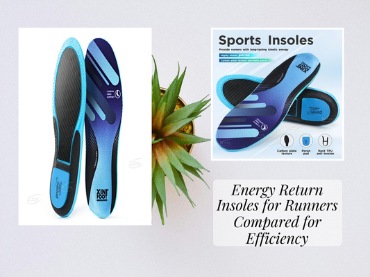 Energy Return Insoles for Runners Compared for Efficiency