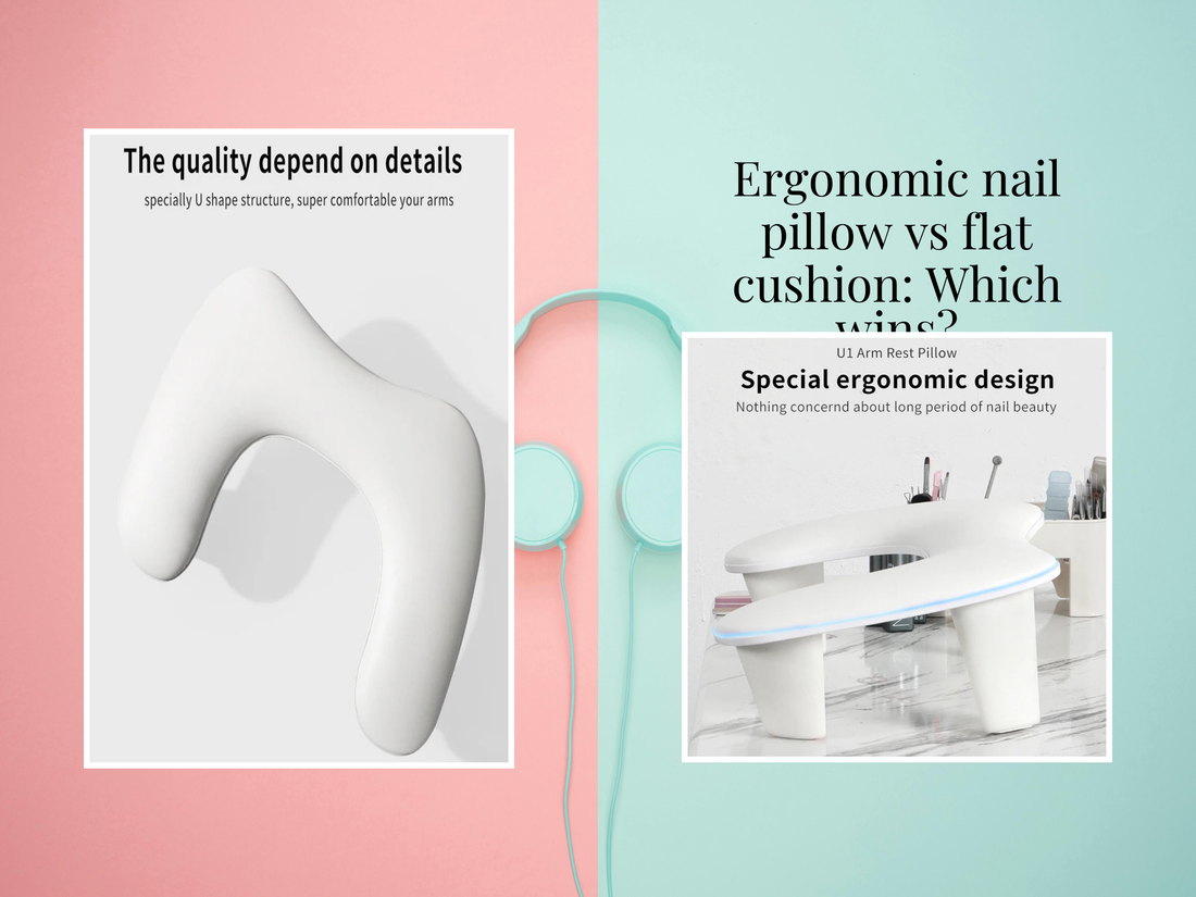 Ergonomic nail pillow vs flat cushion: Which wins?