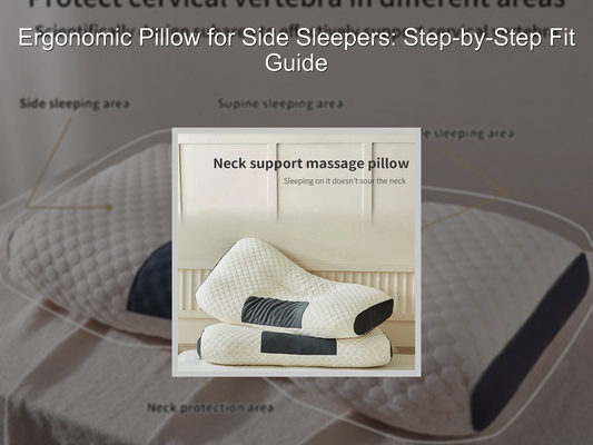 Ergonomic Pillow for Side Sleepers: Step-by-Step Fit Guide
