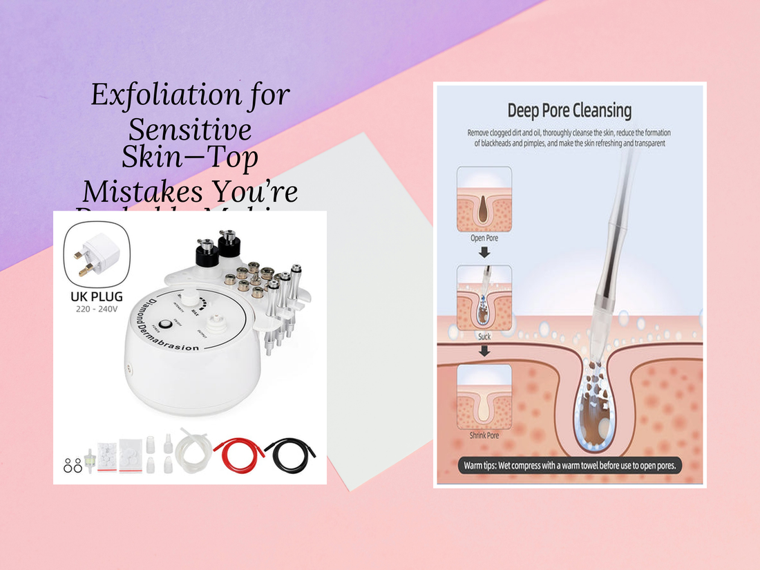 Exfoliation for Sensitive Skin—Top Mistakes You’re Probably Making