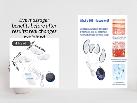 Eye massager benefits before after results: real changes explained
