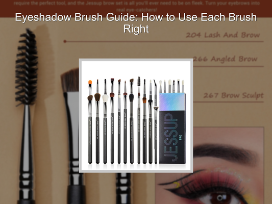 Eyeshadow Brush Guide: How to Use Each Brush Right