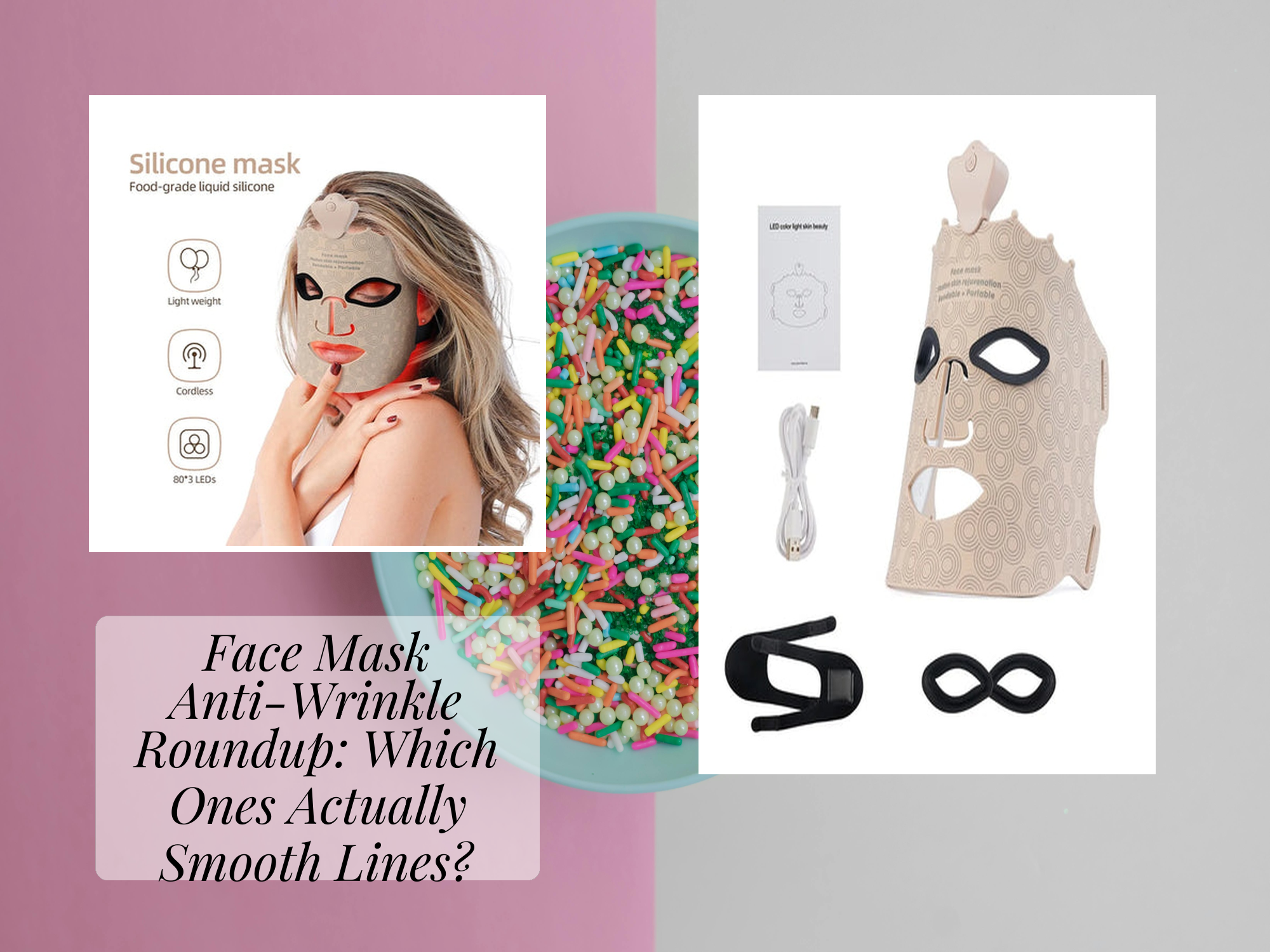 Random Line Mask Face Mask Anti-Wrinkle Roundup: Which Ones Actually Smooth Lines ...