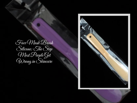 Face Mask Brush Silicone: The Step Most People Get Wrong in Skincare