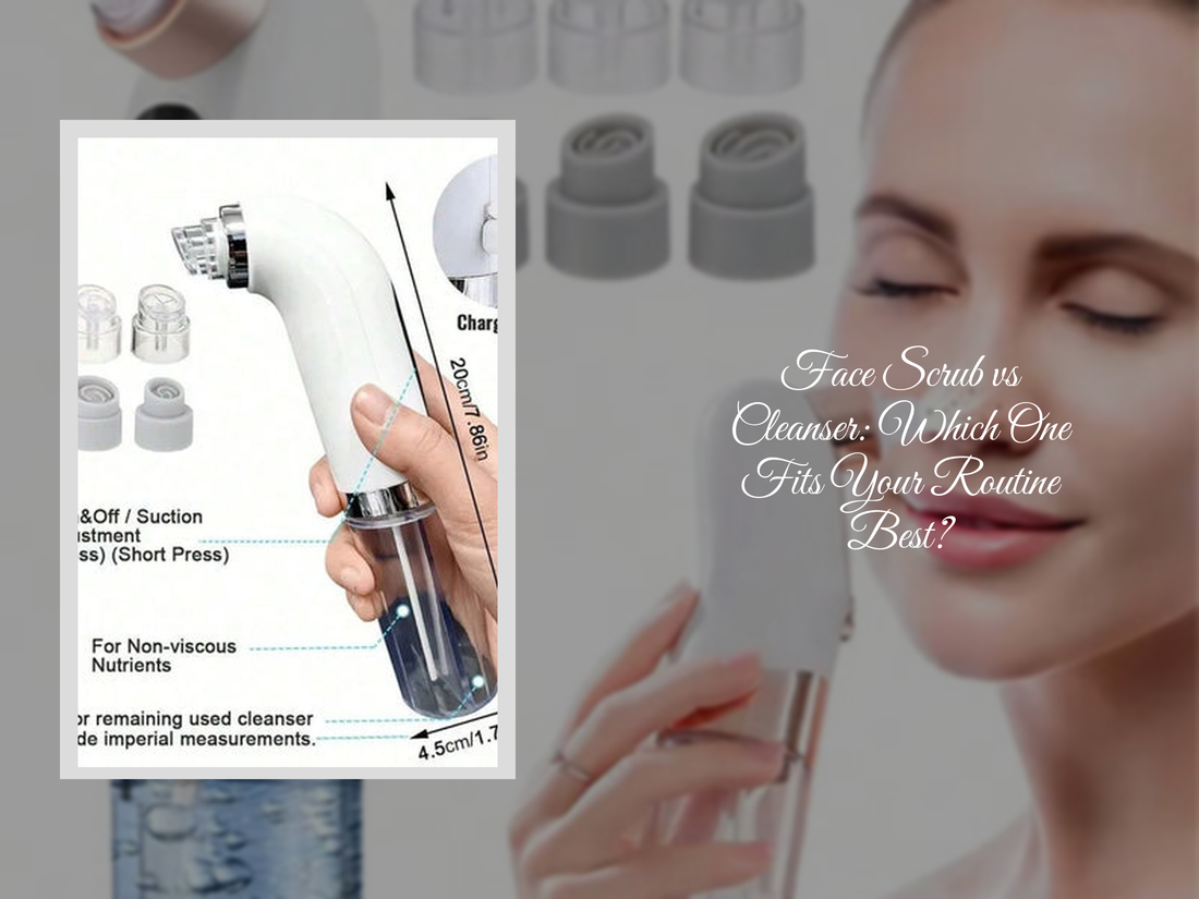 Face Scrub vs Cleanser: Which One Fits Your Routine Best?