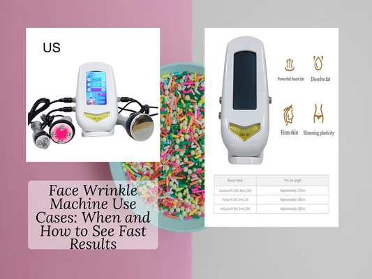 Face Wrinkle Machine Use Cases: When and How to See Fast Results