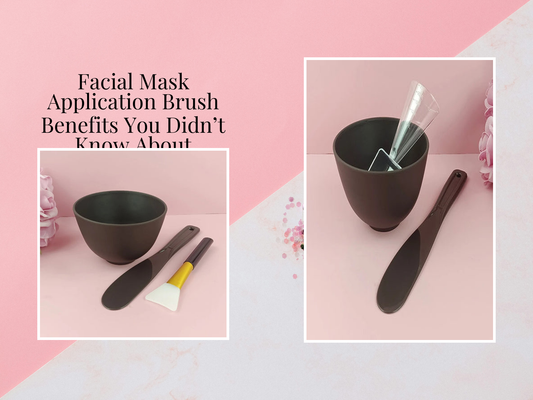 Facial Mask Application Brush Benefits You Didn’t Know About