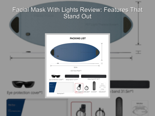 Facial Mask With Lights Review: Features That Stand Out