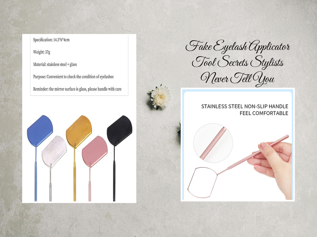 Fake Eyelash Applicator Tool Secrets Stylists Never Tell You