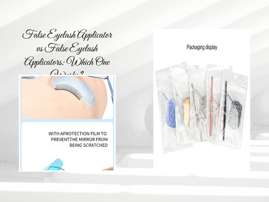 False Eyelash Applicator vs False Eyelash Applicators: Which One Works?