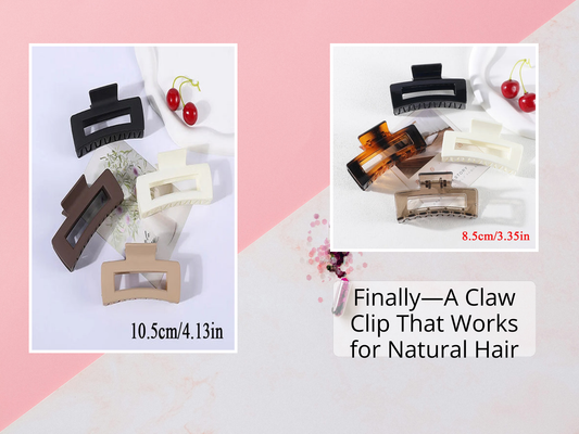 Finally—A Claw Clip That Works for Natural Hair