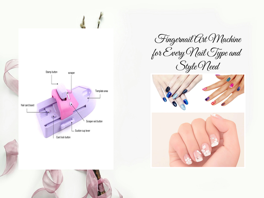 Fingernail Art Machine for Every Nail Type and Style Need