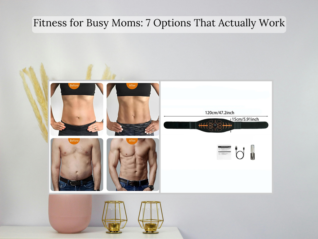 Fitness for Busy Moms: 7 Options That Actually Work