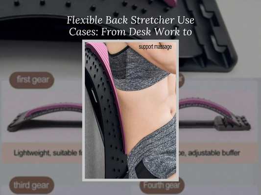Flexible Back Stretcher Use Cases: From Desk Work to Sports