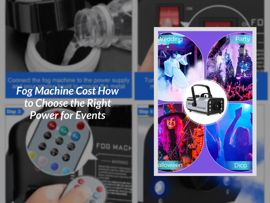 Fog Machine Cost How to Choose the Right Power for Events