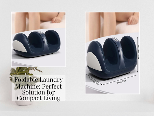 Foldable Laundry Machine: Perfect Solution for Compact Living
