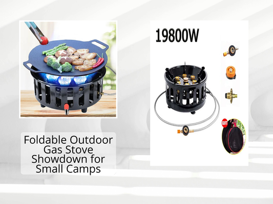 Foldable Outdoor Gas Stove Showdown for Small Camps