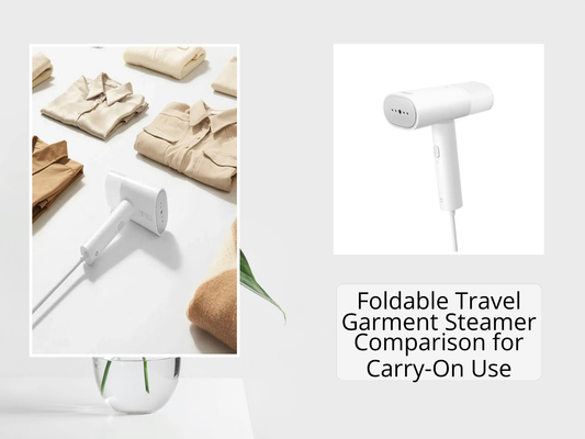 Foldable Travel Garment Steamer Comparison for Carry-On Use