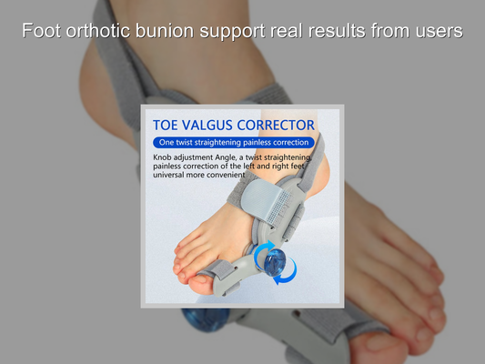 Foot orthotic bunion support real results from users