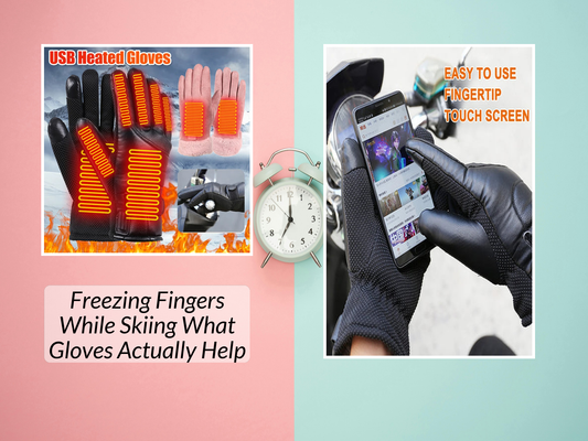 Freezing Fingers While Skiing What Gloves Actually Help