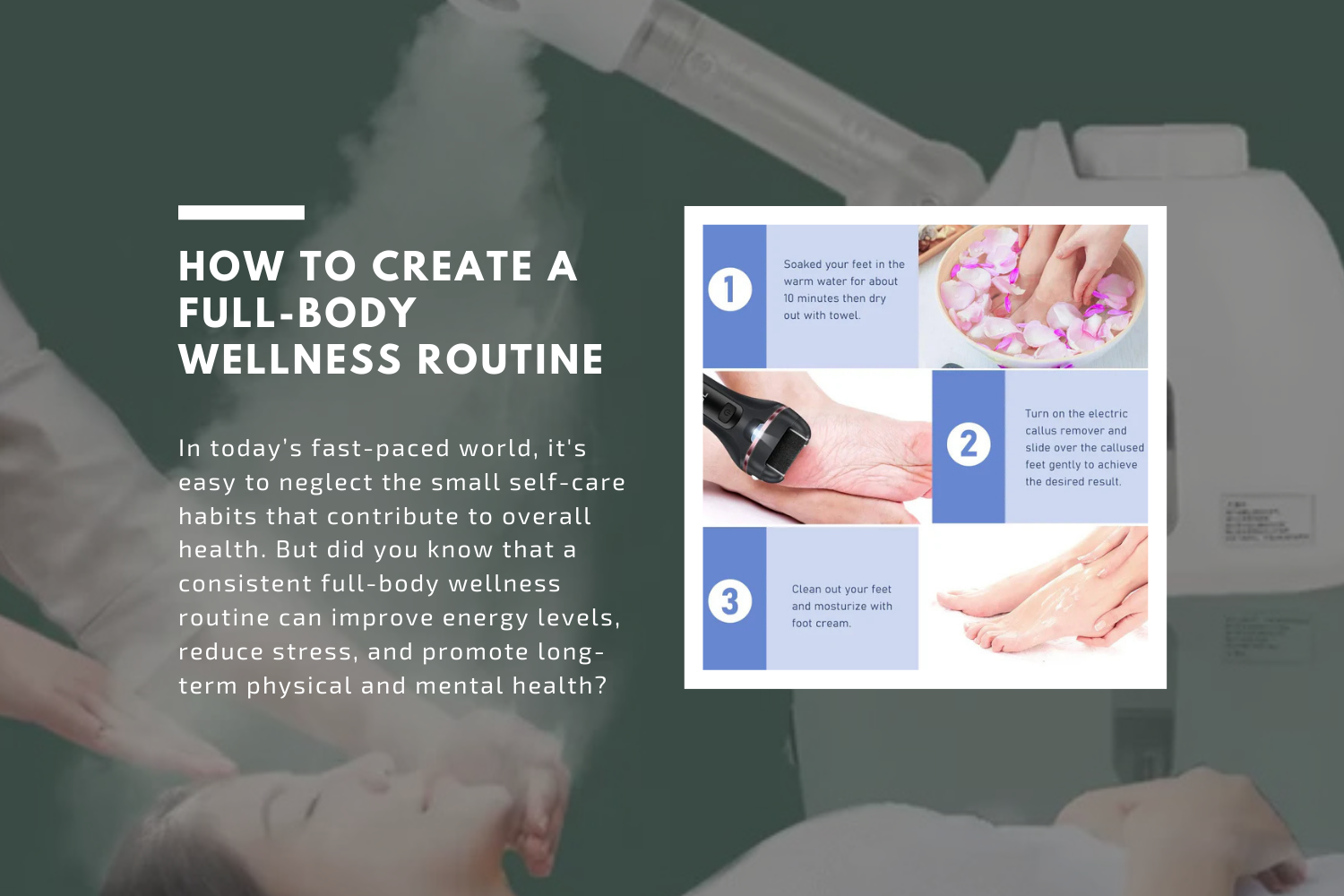 Create Monthly Wellness Routine How to Create a Full-Body Wellness Routine – KentDO™ Healthy & Beauty