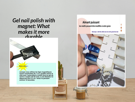 Gel nail polish with magnet: What makes it more durable