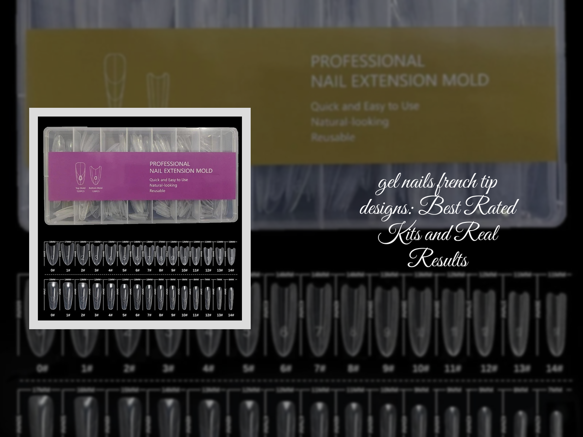 gel nails french tip designs: Best Rated Kits and Real Results – KentDO ...