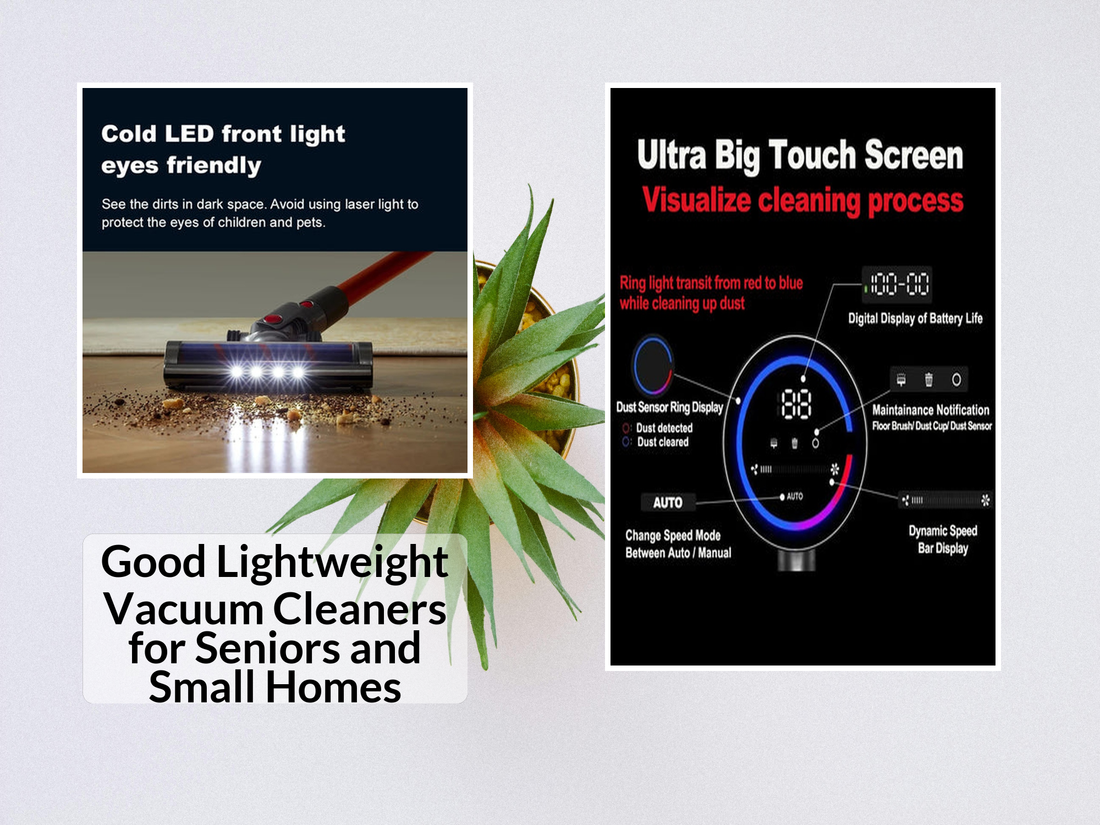 Good Lightweight Vacuum Cleaners for Seniors and Small Homes