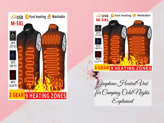 Graphene Heated Vest for Camping Cold Nights Explained