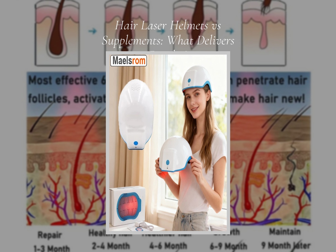 Hair Laser Helmets vs Supplements: What Delivers Results?