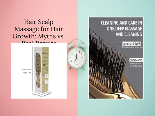 Hair Scalp Massage for Hair Growth: Myths vs. Real Results