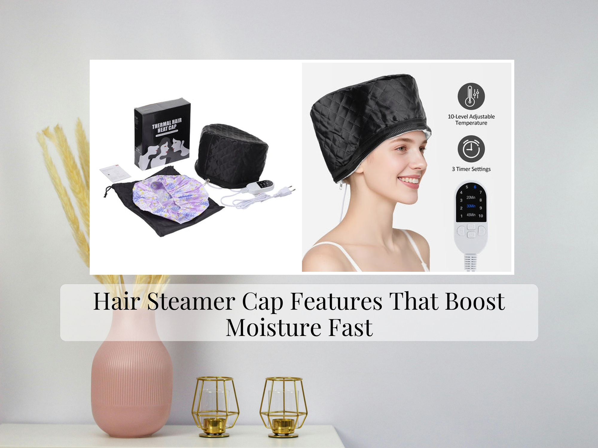 Hair Steamer Cap Benefits: Is Your Hair Missing Moisture? – KentDO ...