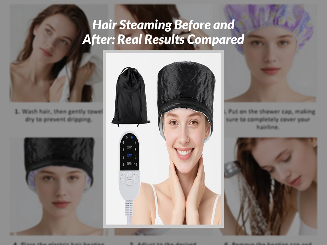 Hair Steaming Before and After: Real Results Compared