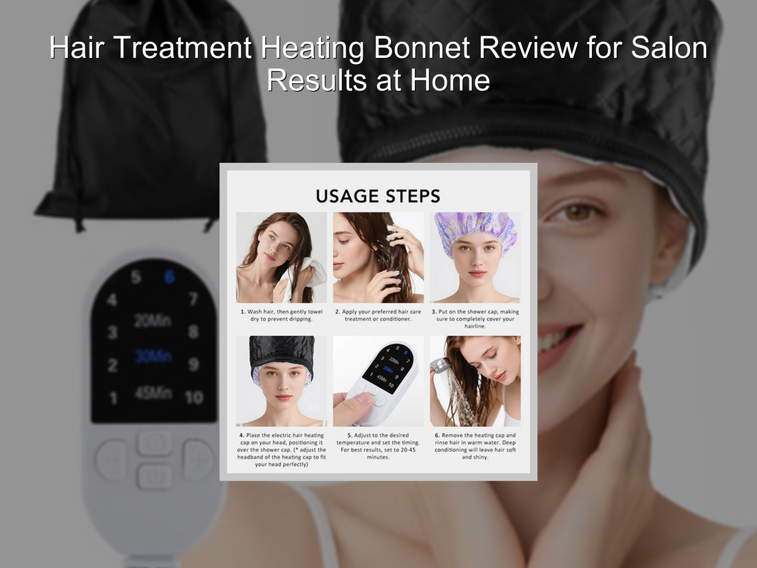 Hair Treatment Heating Bonnet Review for Salon Results at Home