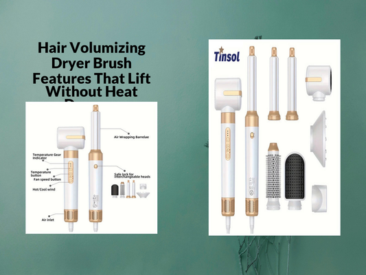 Hair Volumizing Dryer Brush Features That Lift Without Heat Damage