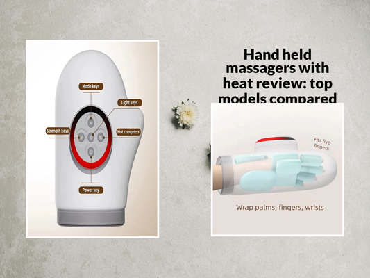 Hand held massagers with heat review: top models compared