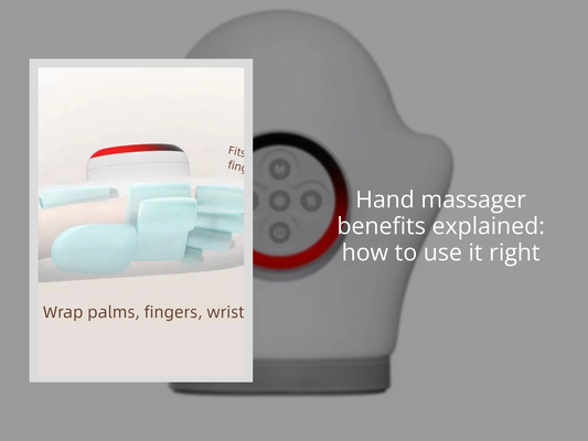 Hand massager benefits explained: how to use it right
