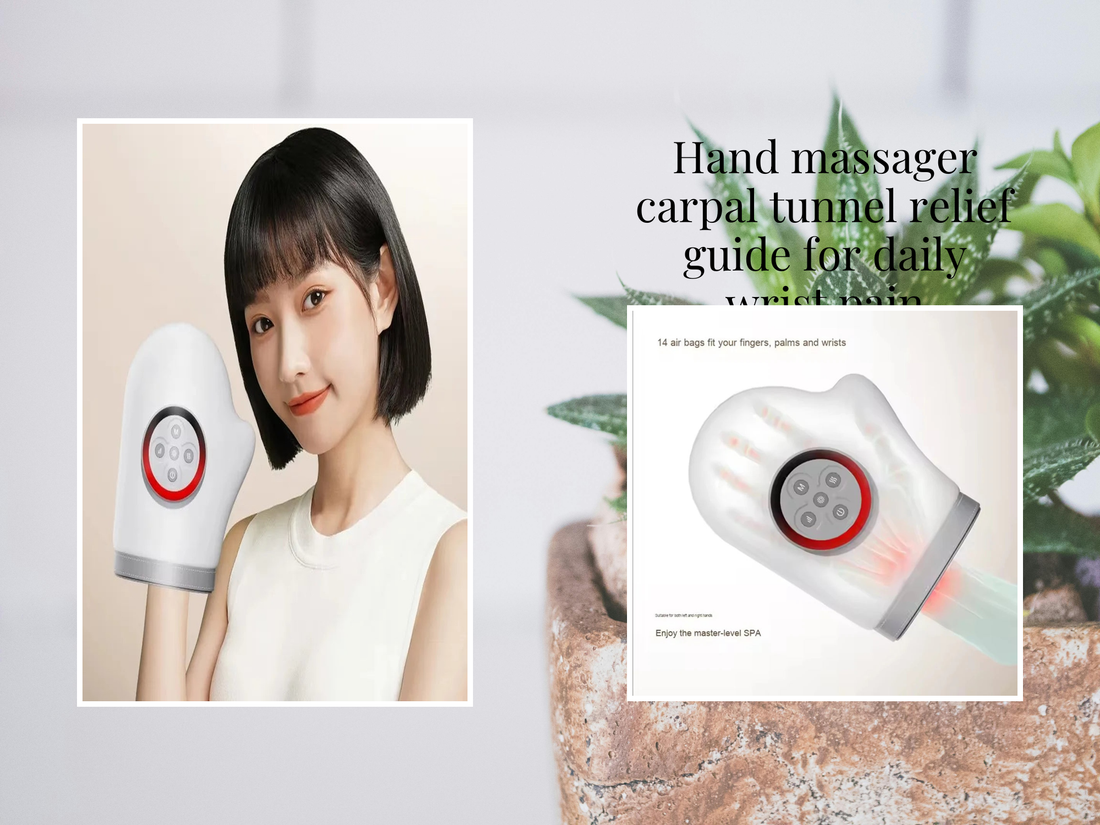 Hand massager carpal tunnel relief guide for daily wrist pain