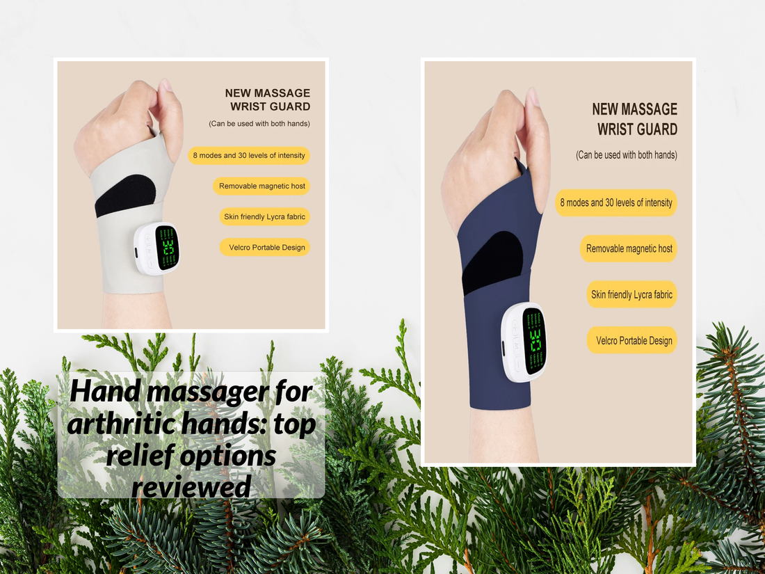 Hand massager for arthritic hands: top relief options reviewed