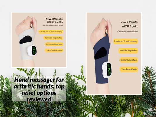 Hand massager for arthritic hands: top relief options reviewed